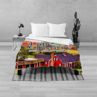 “JUNEAU” Sherpa 50” x 60” Blanket – Full Color