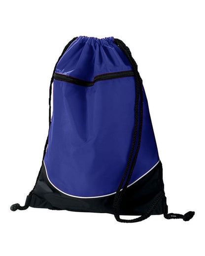 Tri-Color Drawstring Backpack - 1920
