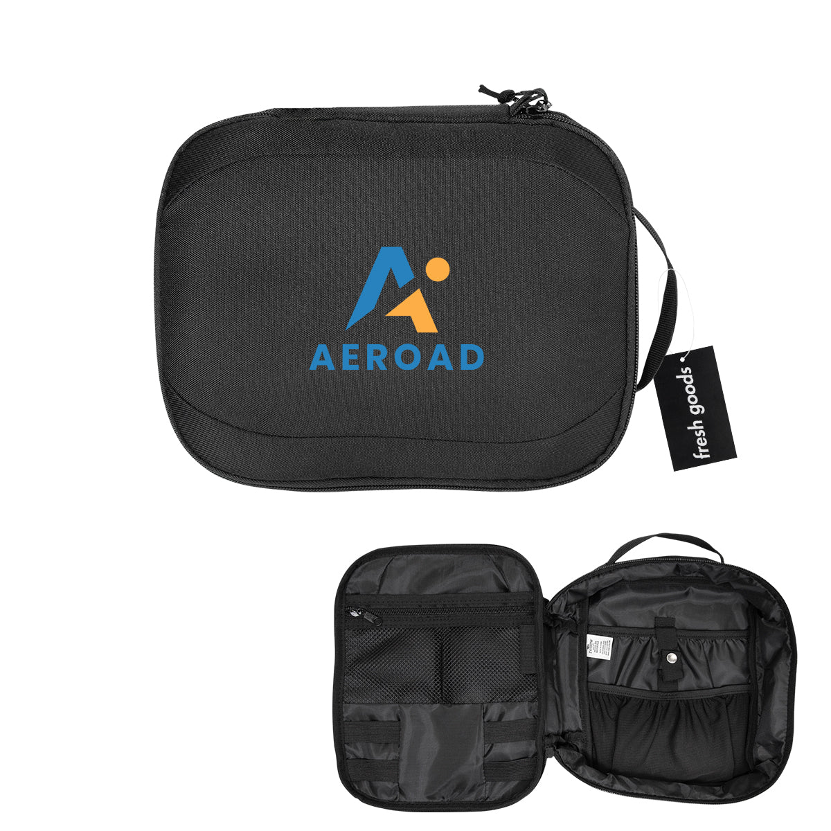 BLACK Fresh Goods rPET Tech Travel Pouch
