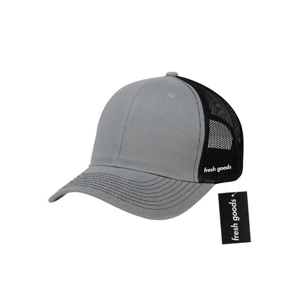 Fresh Goods Cotton Twill Mesh Back Cap