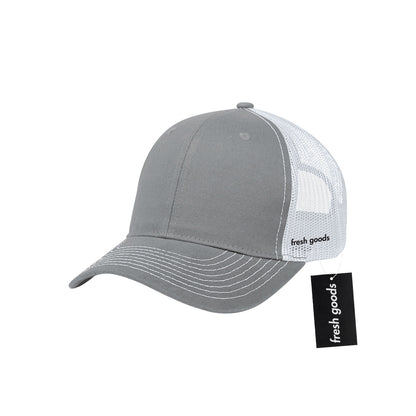 Fresh Goods Cotton Twill Mesh Back Cap