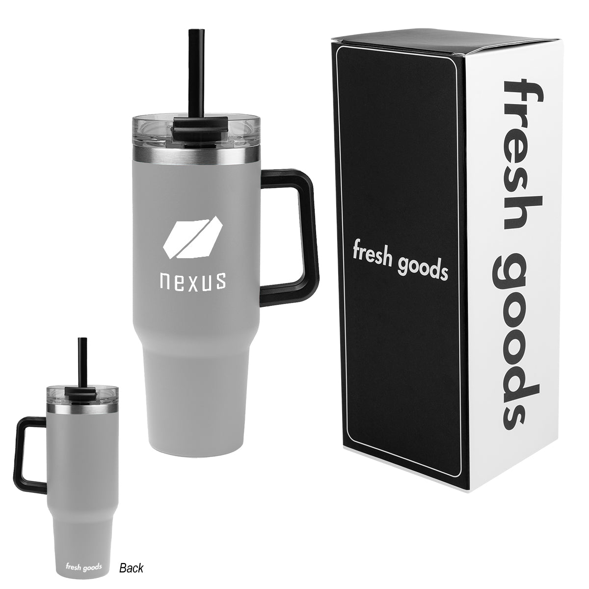 Fresh Goods 40 Oz. Intrepid Stainless Steel Tumbler