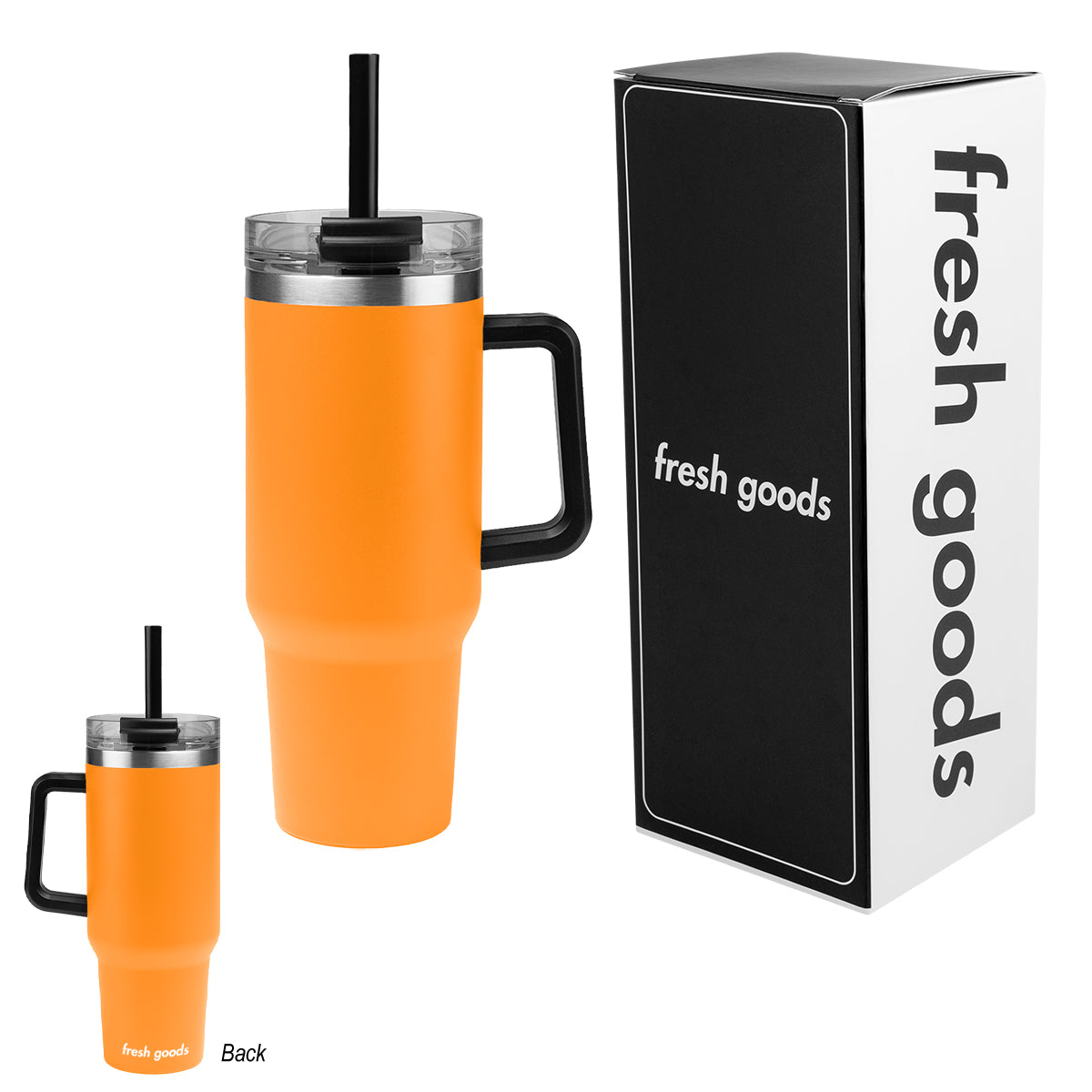 Fresh Goods 40 Oz. Intrepid Stainless Steel Tumbler