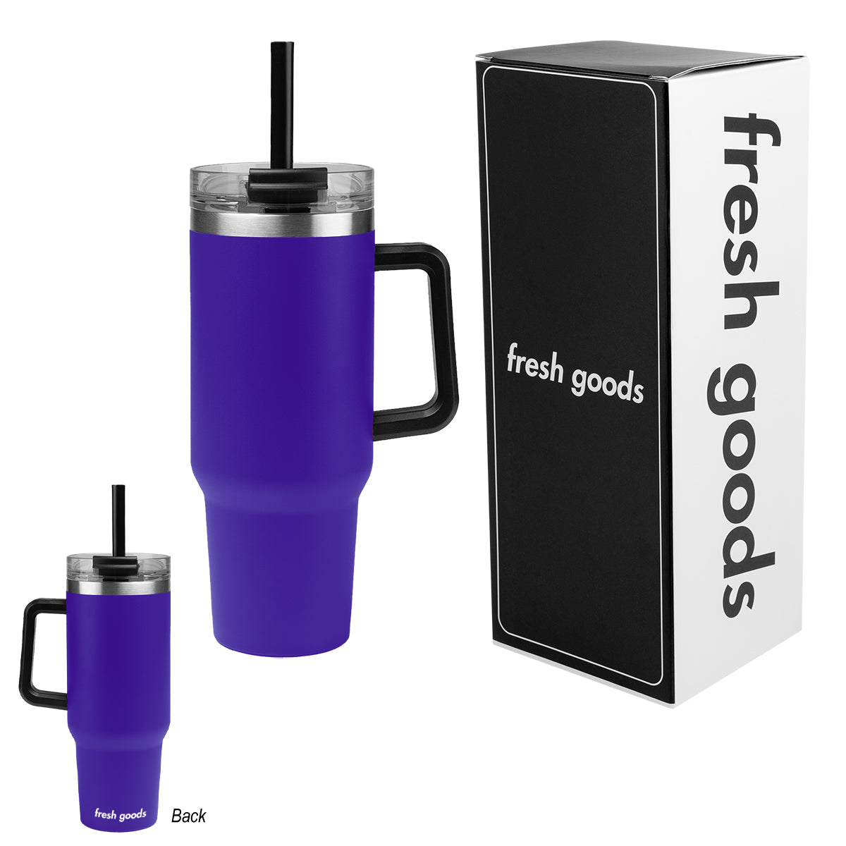Fresh Goods 40 Oz. Intrepid Stainless Steel Tumbler
