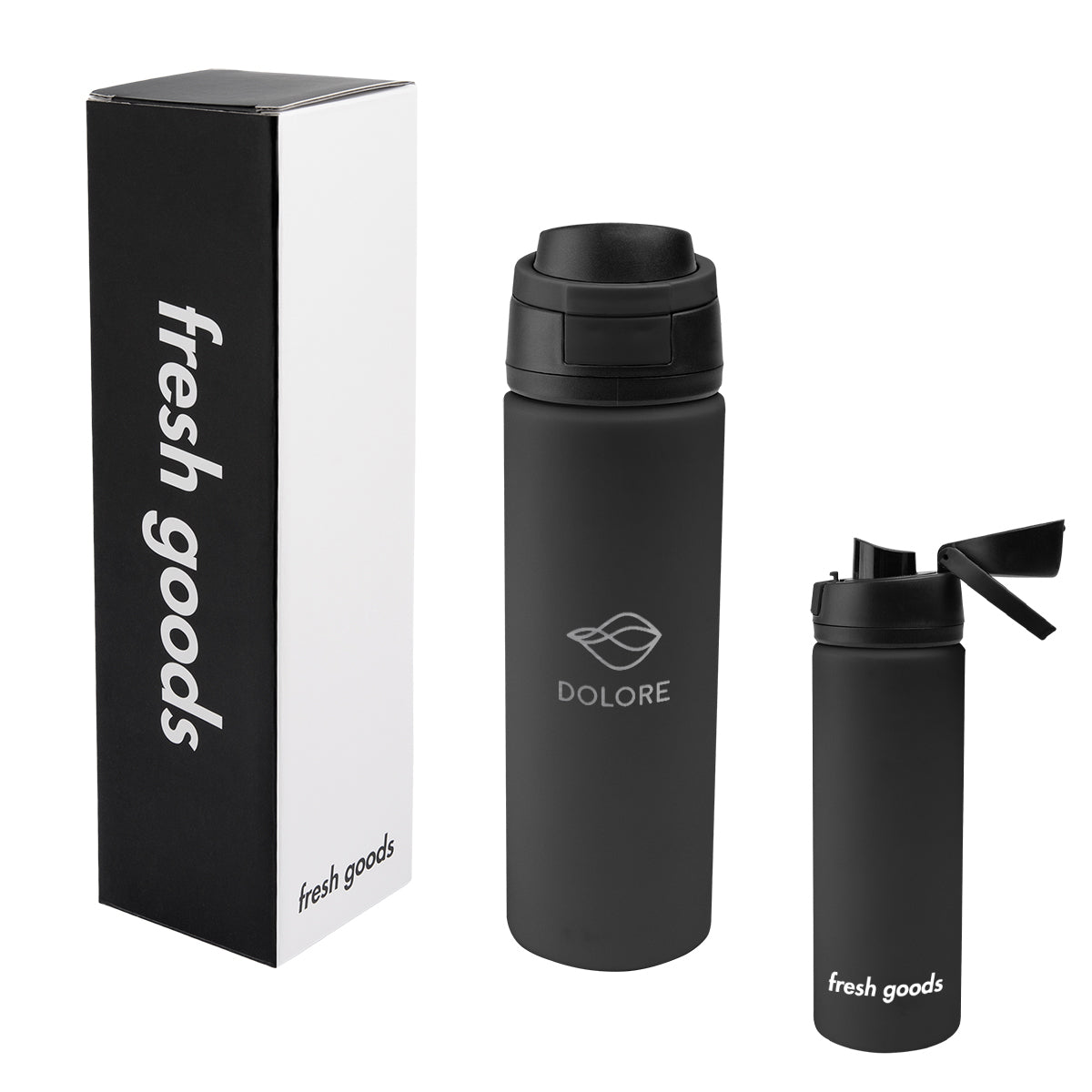 Fresh Goods 24 Oz. Pop Sip Recycled Stainless Steel Bottle
