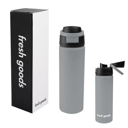 Fresh Goods 24 Oz. Pop Sip Recycled Stainless Steel Bottle