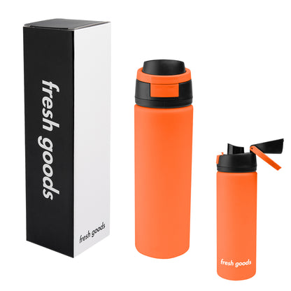 Fresh Goods 24 Oz. Pop Sip Recycled Stainless Steel Bottle