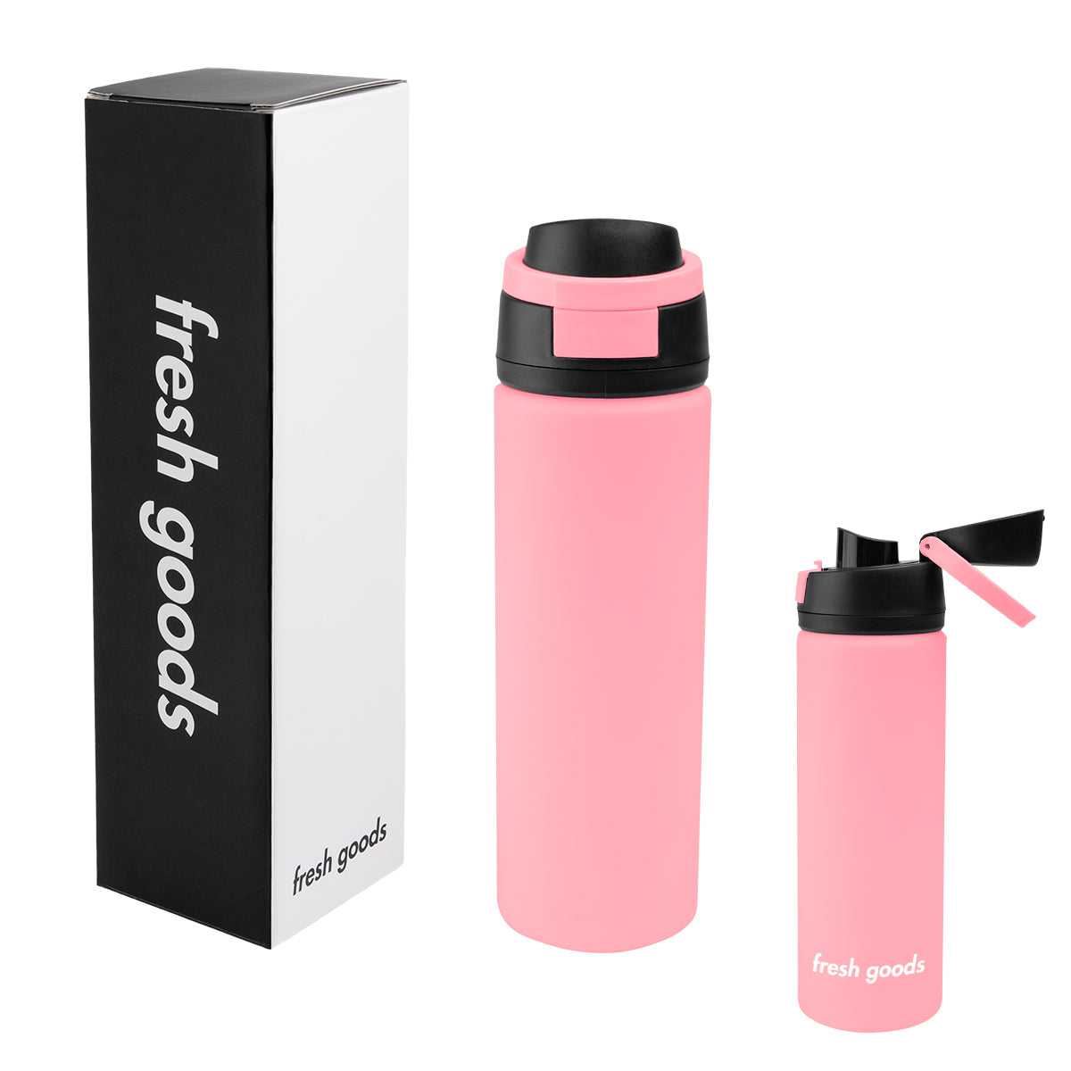 Fresh Goods 24 Oz. Pop Sip Recycled Stainless Steel Bottle