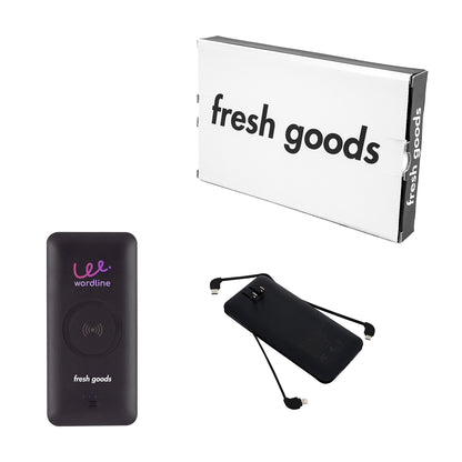 Fresh Goods 5-In-1 Wireless Power Bank