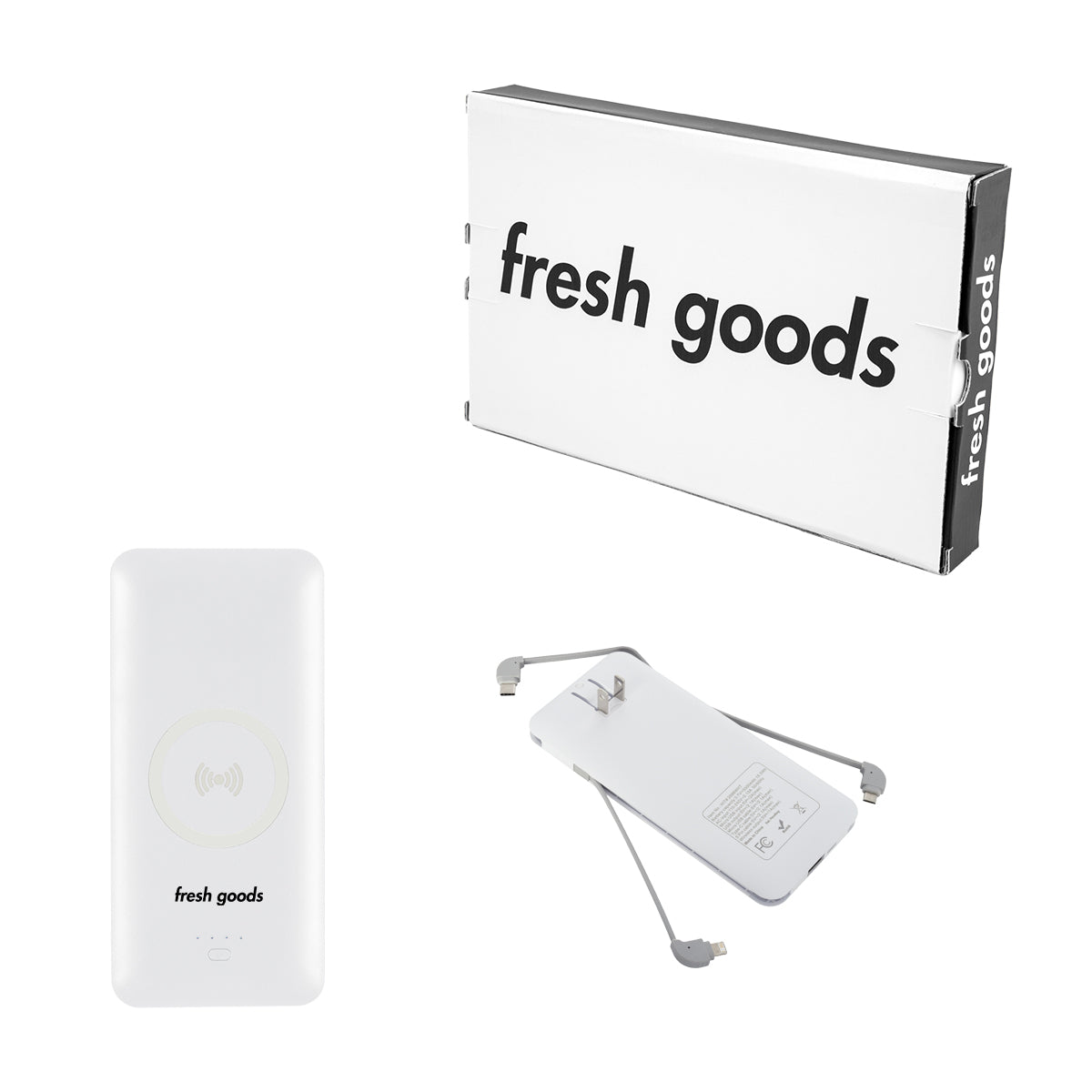 Fresh Goods 5-In-1 Wireless Power Bank