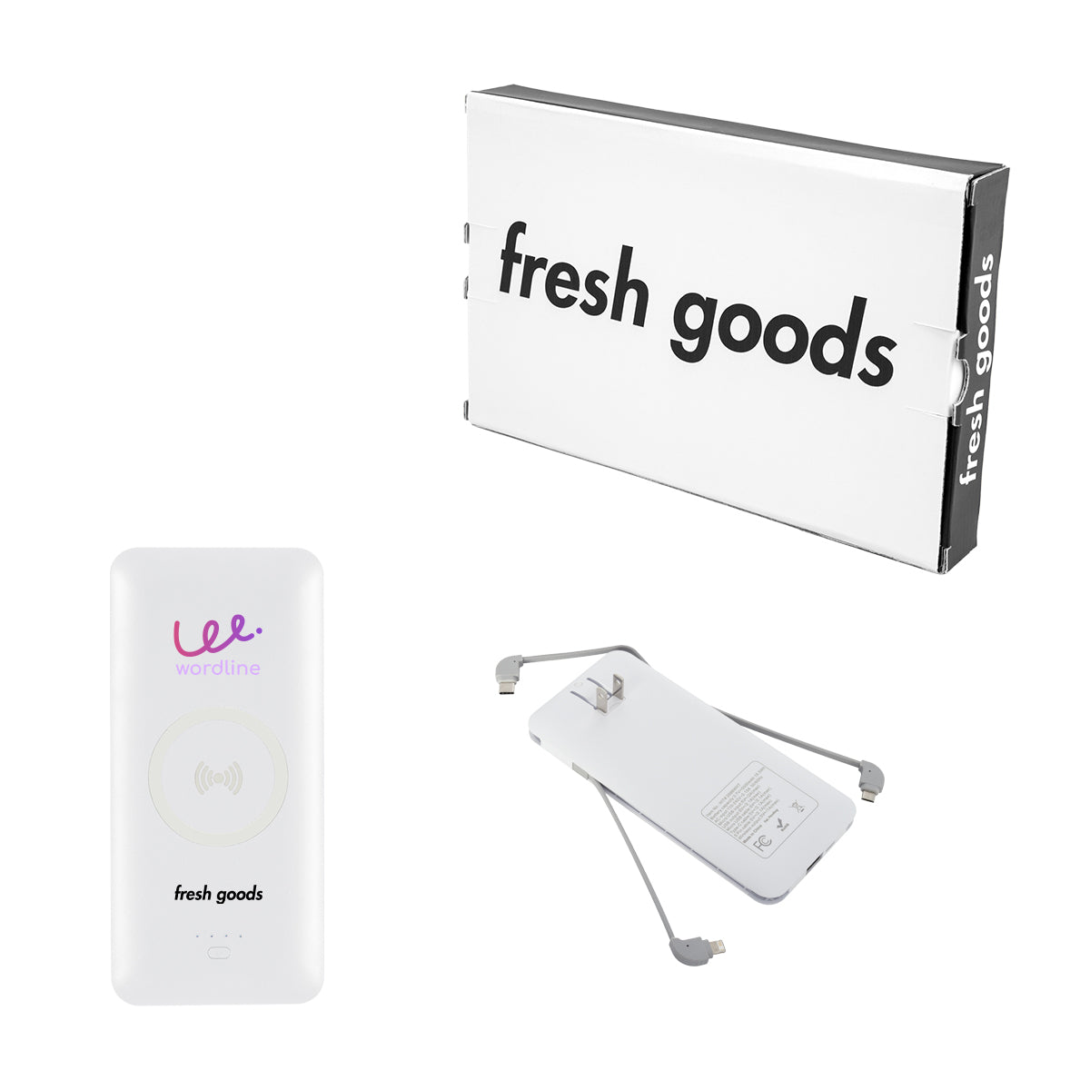 Fresh Goods 5-In-1 Wireless Power Bank