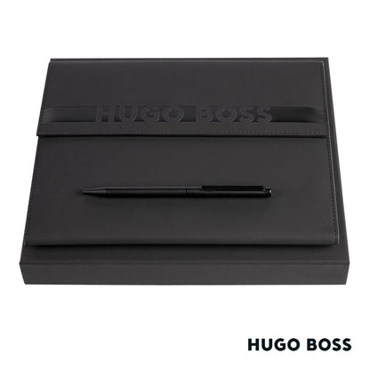 Hugo Boss® Cloud Ballpoint Pen & A5 Folder Set