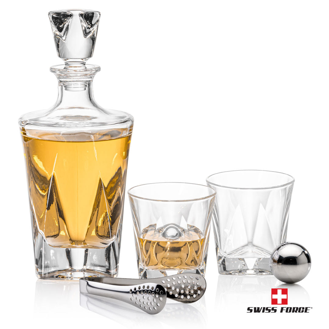 Oakhaven Decanter Set & Ice Balls