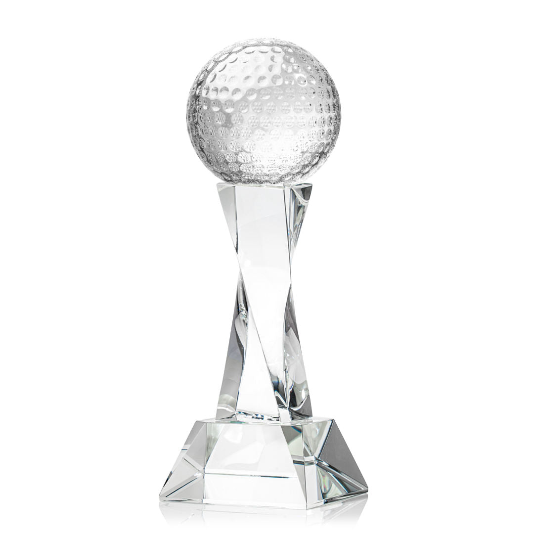 Golf Ball Award on Langport Base - Clear