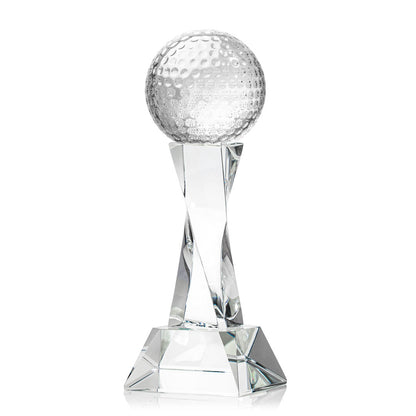 Golf Ball Award on Langport Base - Clear
