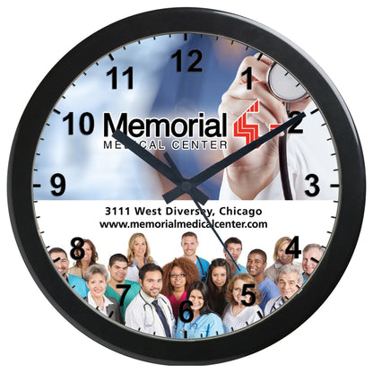 "Crown" 14” Grande Wall Clock