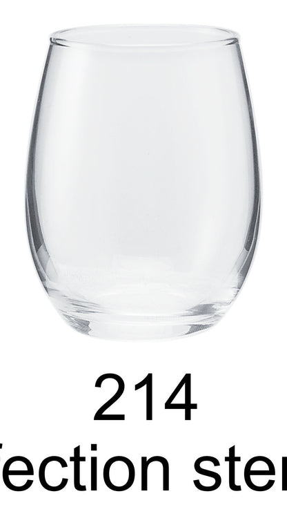 5.5 oz perfection stemless wine