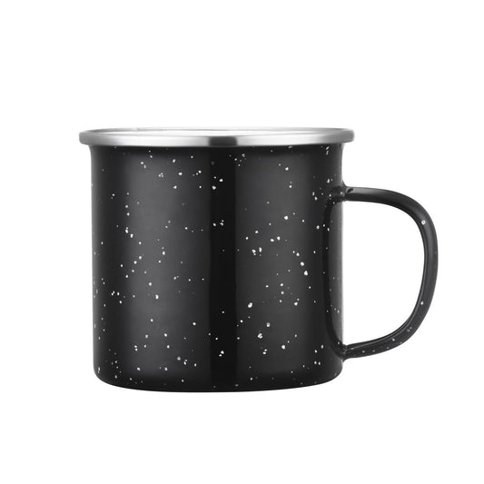 Wren Enamel Mug w/SS Rim - 16oz