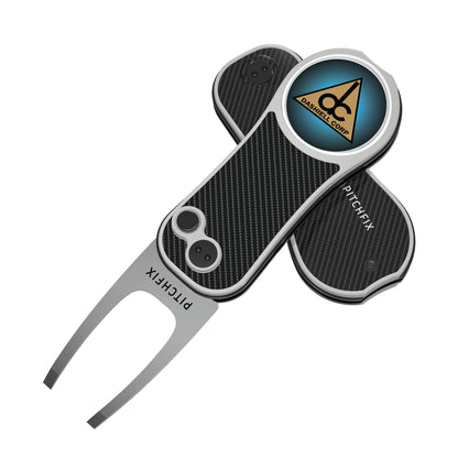 Pitchfix Hybrid Golf Divot Tool Deluxe Gift Set w/ Hat Clip