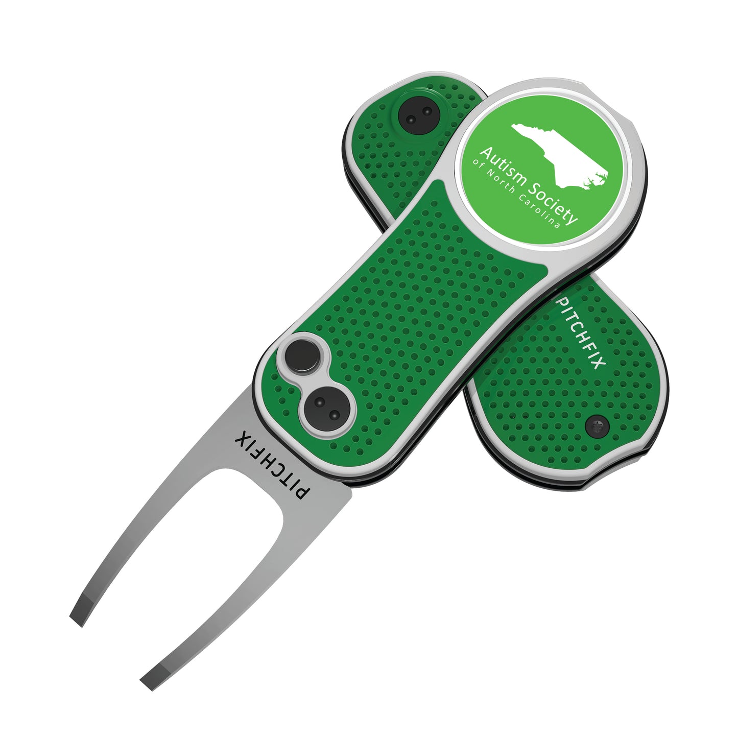 Pitchfix Hybrid Golf Divot Tool in Window Tin