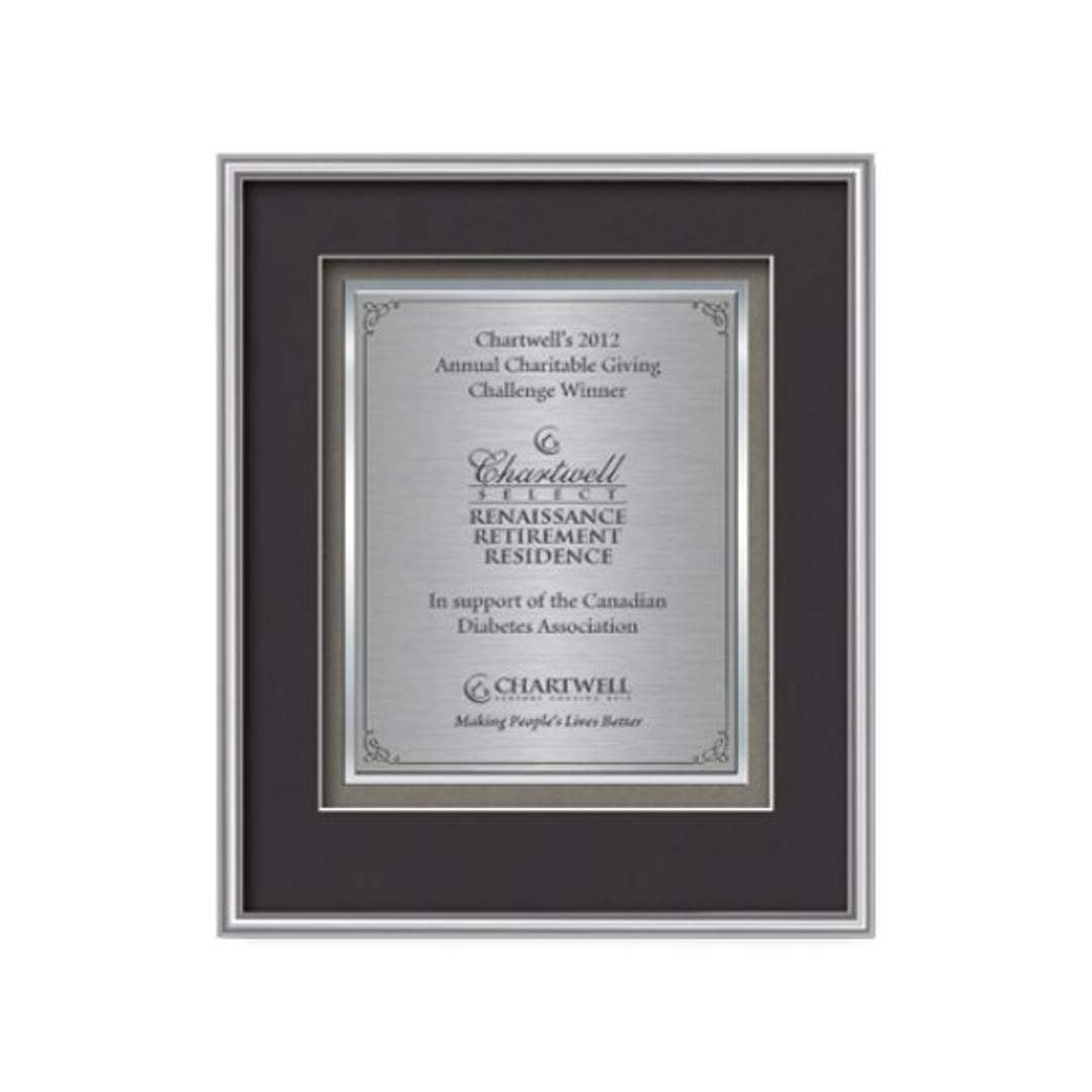 Fenestra Certificate TexEtch - Silver