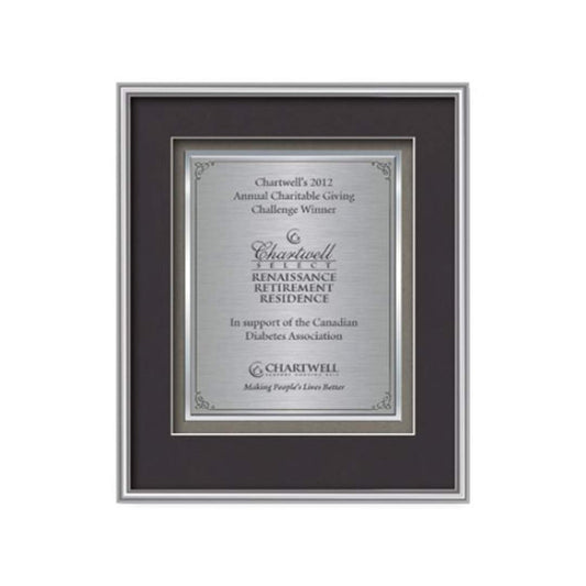 Fenestra Certificate TexEtch - Silver
