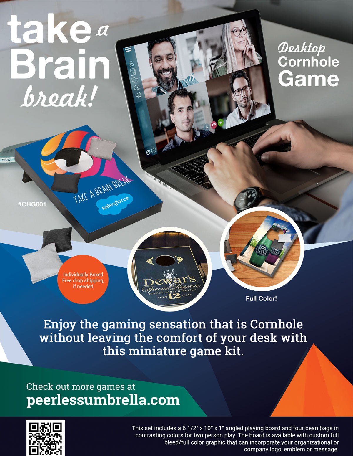 Mini Bean Bag Toss Game