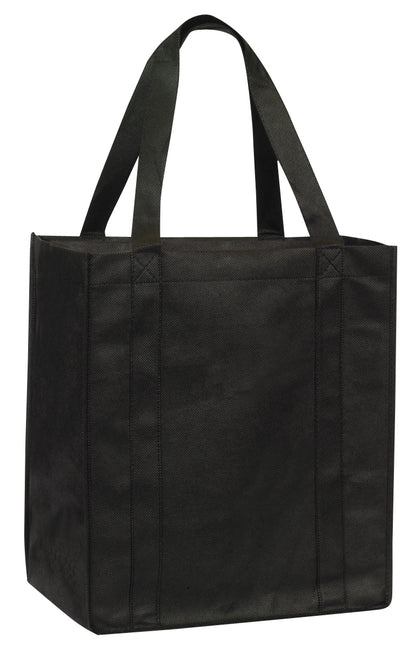 Black Zip Away Shopper Tote