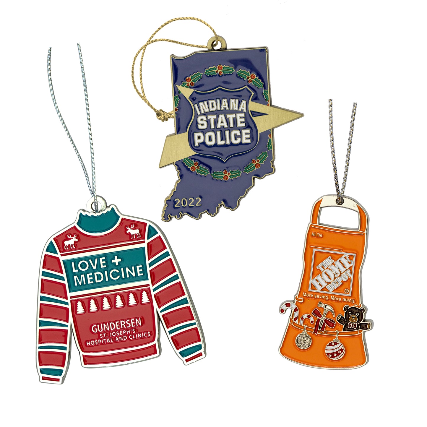 Custom Holiday Ornament 2-1/2"