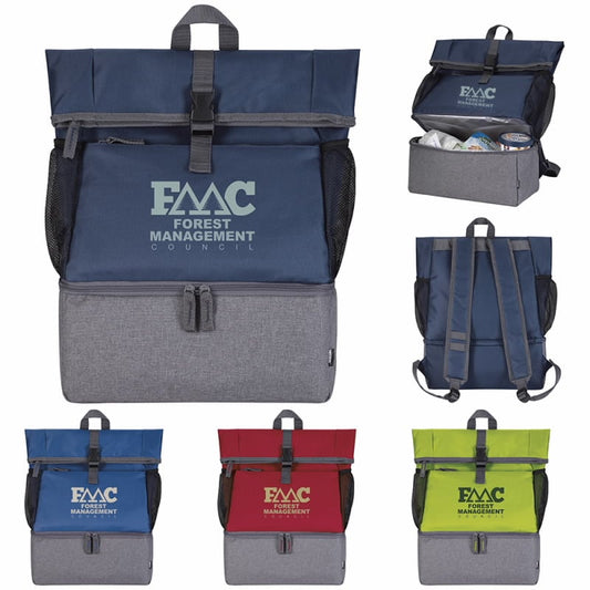 Red Koozie® Breaktime Cooler Backpack