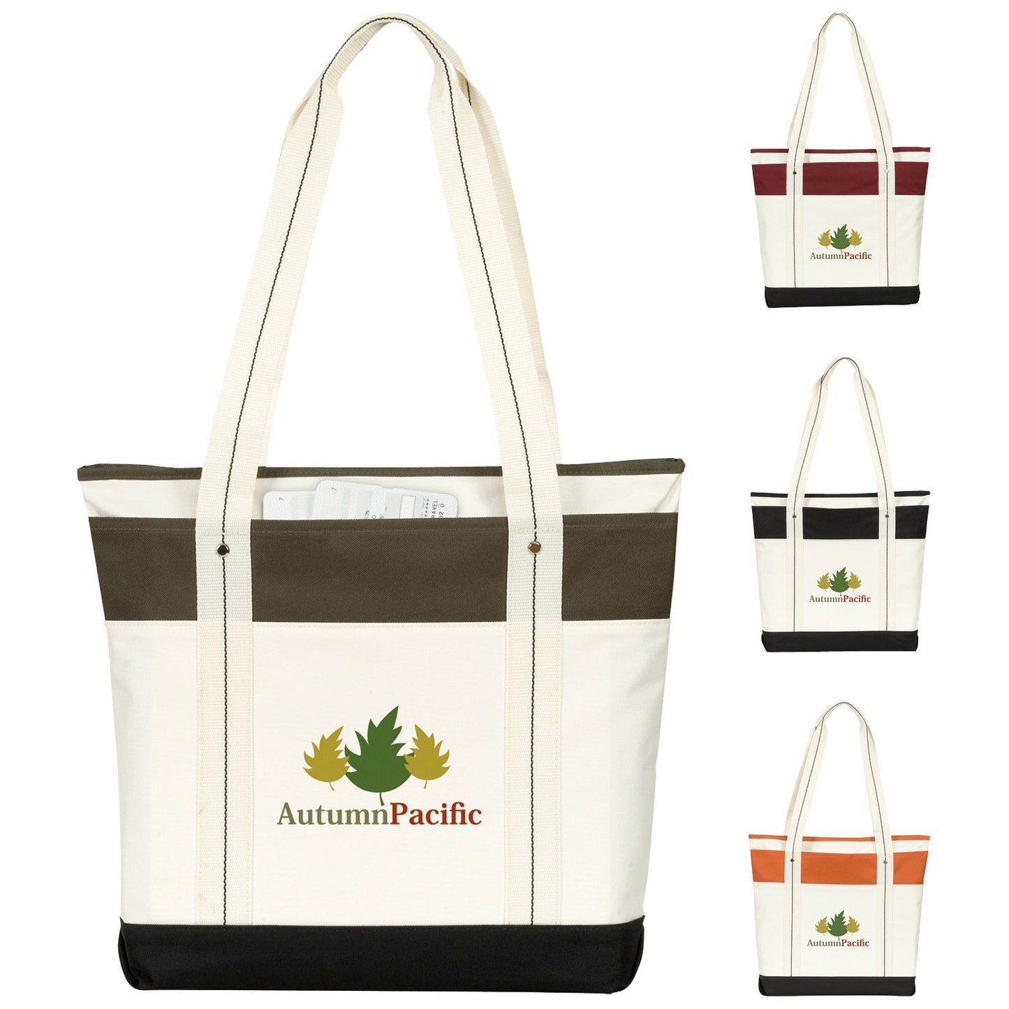 Black Atchison® Hamptons Getaway Tote