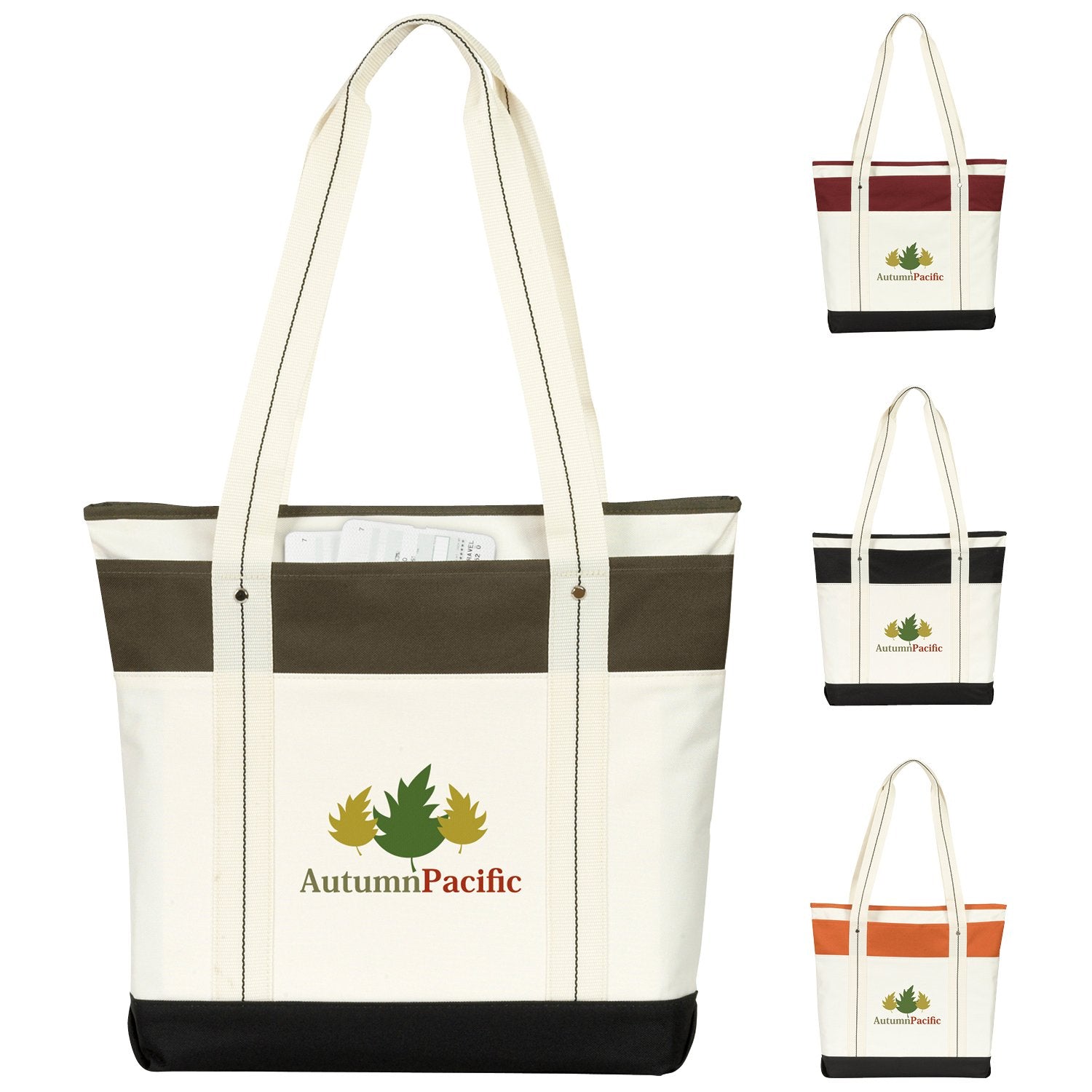 Black Atchison® Hamptons Getaway Tote
