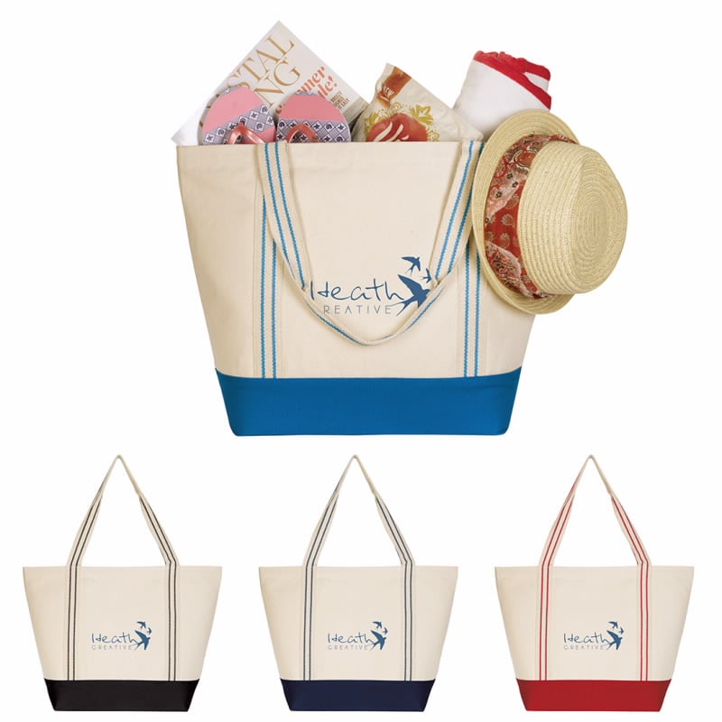 Aqua Good Value™ Cotton Travel Tote