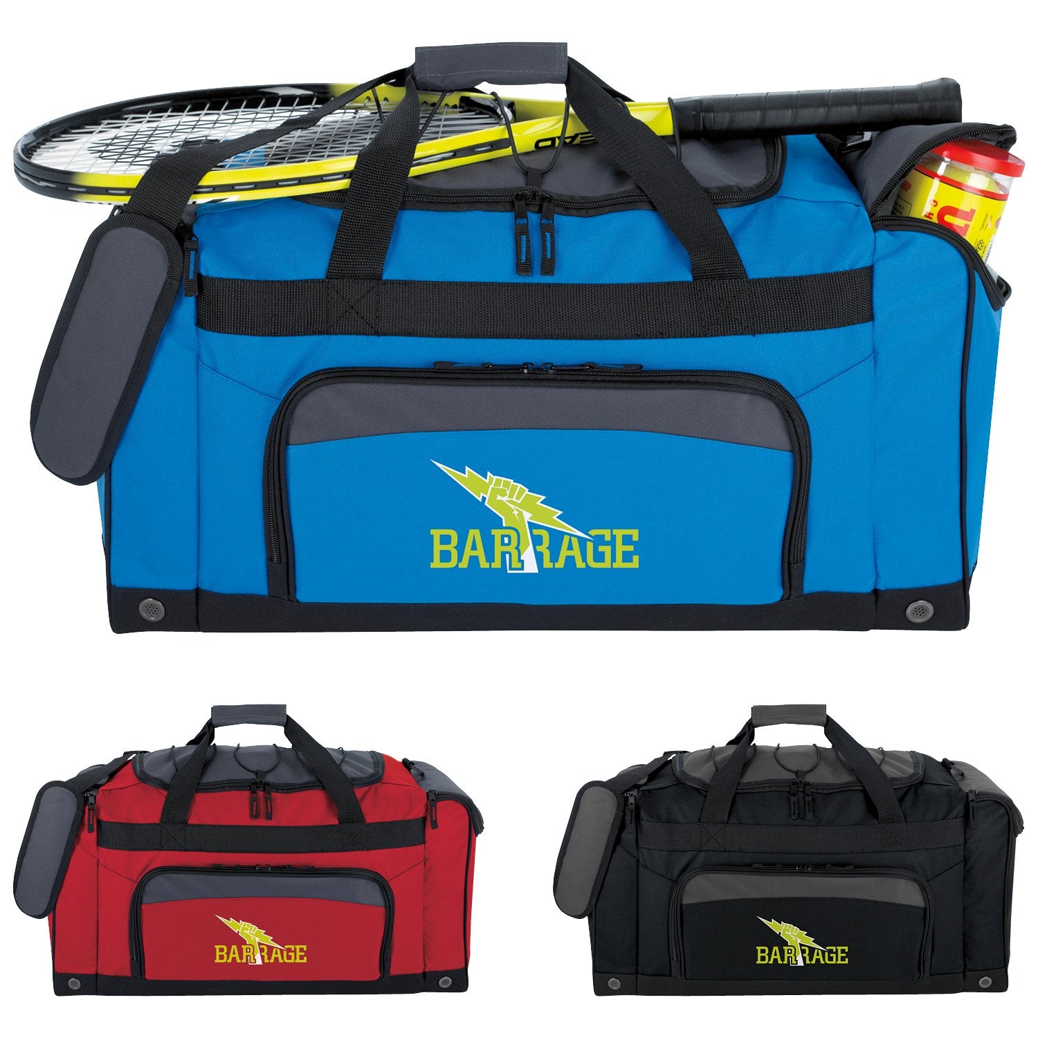 Red Bungee Top Duffel