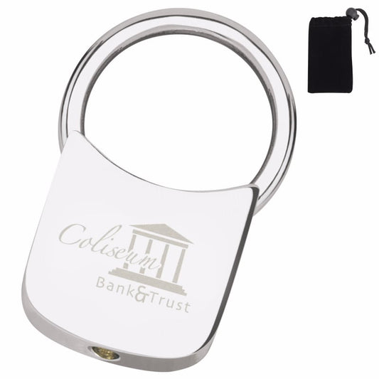 Front View of Silver Good Value™ Silver Twist-Lock Keyholder