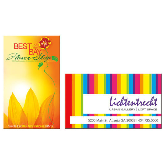 White Good Value™ Large Business Card Magnet