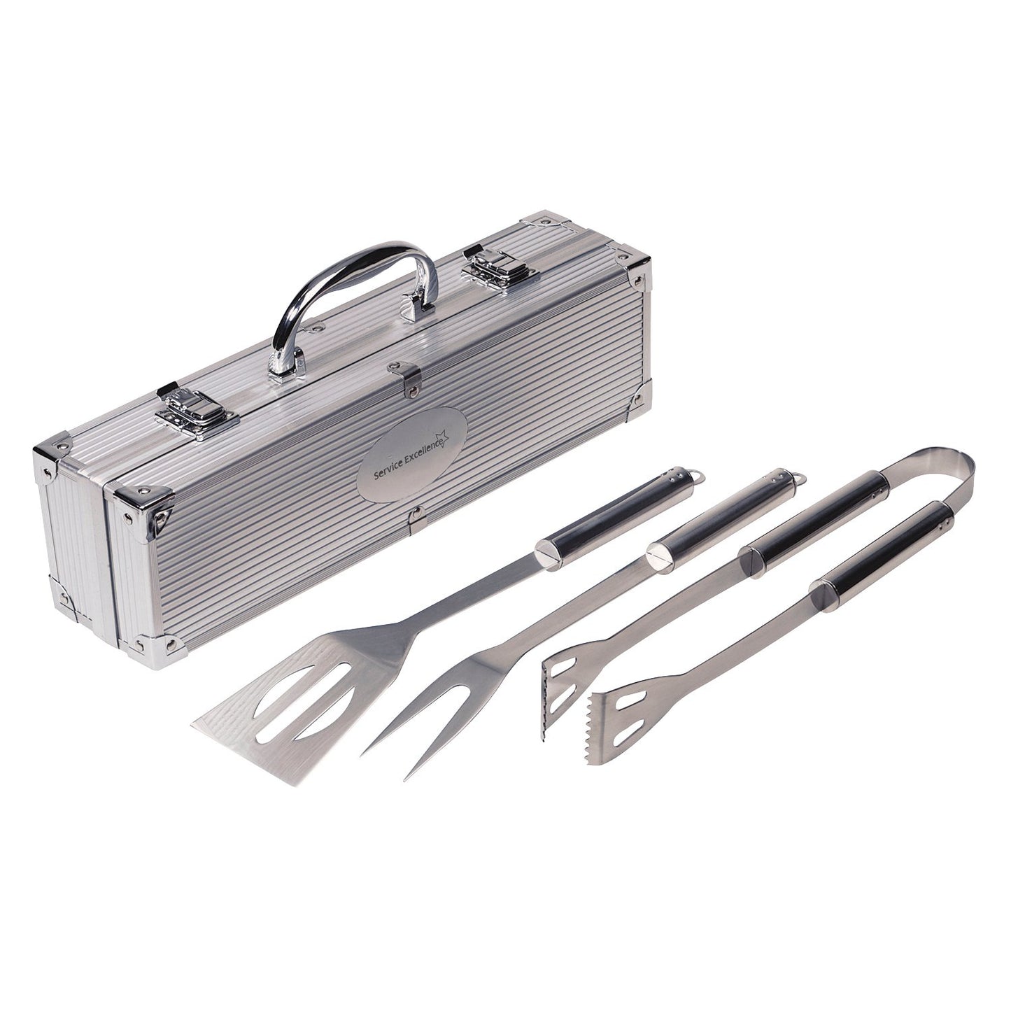 Front View of Silver Good Value™ BBQ 3-Piece Set