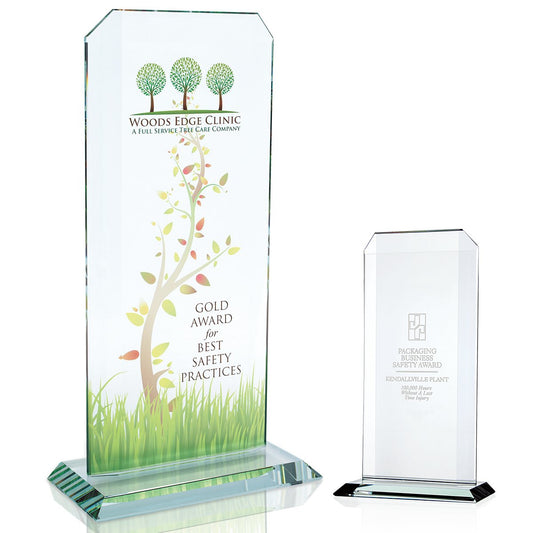 Clear JAFFA® Starfire Echo Award - Large