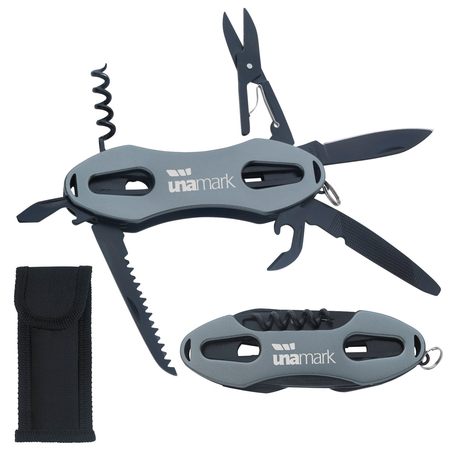Front View of Gunmetal Good Value™ 7-in-1 Multi-Tool