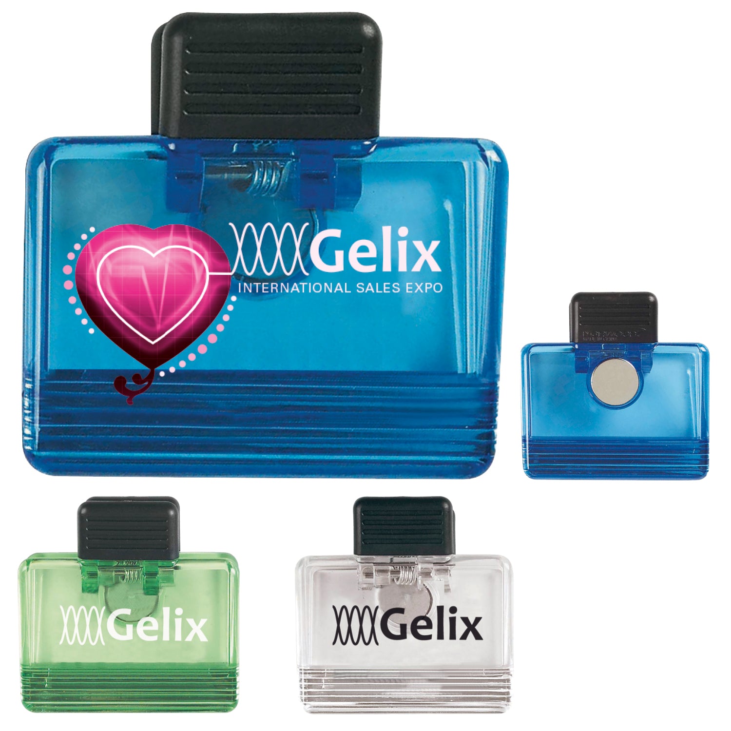 Translucent Blue Good Value™ Billboard Clip