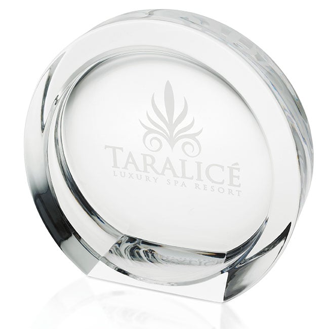 Front View of Clear MARIO CIONI High Tech Award - Large