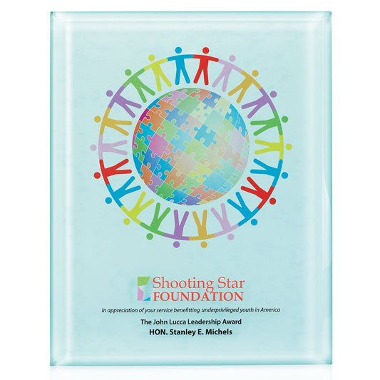 JAFFA® Radiant Trillinnium Award Plaque—8"x10"