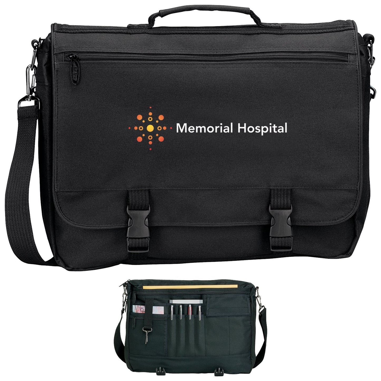 Black Typhoon Deluxe Briefcase