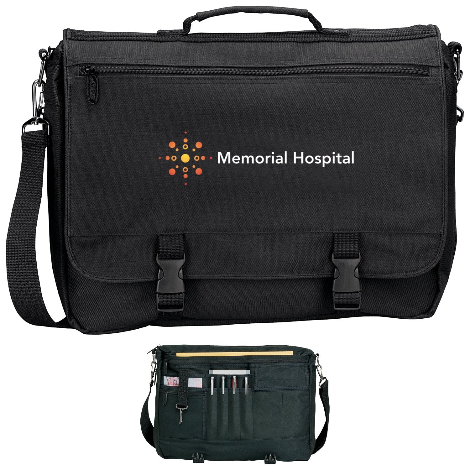 Black Typhoon Deluxe Briefcase