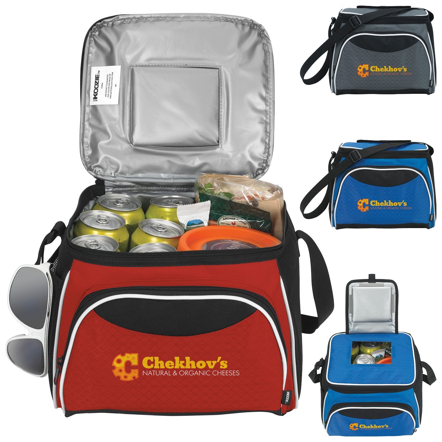 Red Koozie® Easy-Open Cooler