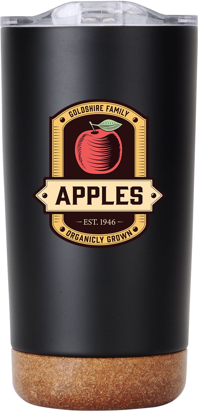 FULL COLOR CORK BOTTOM TUMBLER 18 OZ