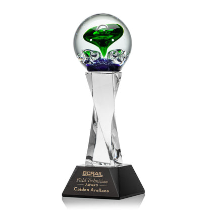 Aquarius Award on Langport Base - Black