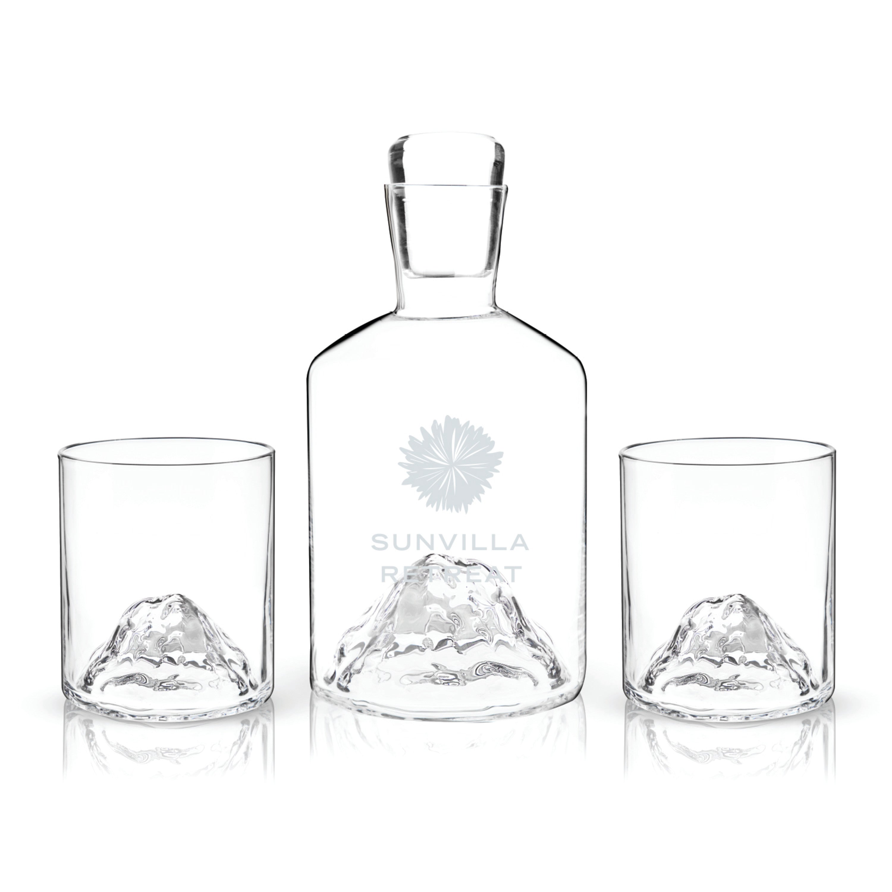 Viski Mountain Decanter and Tumbler - Thumbnail 3