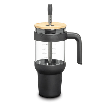 Lanai Glass Travel Mug w/Straw