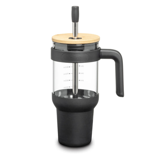 Lanai Glass Travel Mug w/Straw